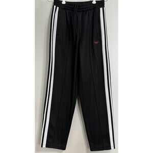 Adidas Tyshawn Track Pants Men's Black White Red Size XS Skateboard Basketball